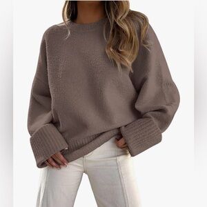 Cozy Brown Women's Sweater